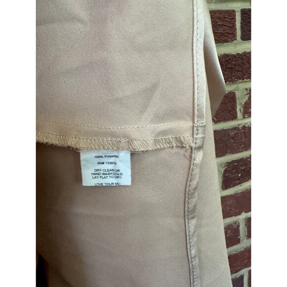 Show Me Your MuMu Faith Maxi Dress in Champagne Luxe Satin Bridesmaid - Picture 6 of 15